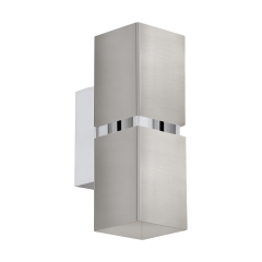Sconce lamp 2 flame up and down PASSA nickel EGLO 96264