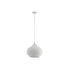 Single overhang lamp CAMBORNE white 38cm EGLO 97211