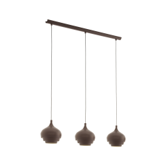 CAMBORNE chandelier lamp bronze EGLO 97216