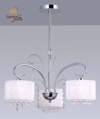 Lampa żyrandol 3 płomienny SPAN Italux MDM1583/3 WH