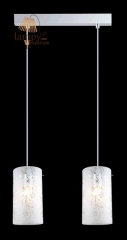 Lampa żyrandol 2 płomienny VALVE Italux MDM1672/2
