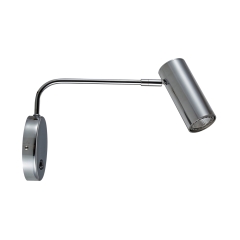 Tubo An adjustable wall lamp with a satin nickel switch Zuma Line 20034-CH