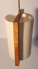 Lampa wisząca 1 płomienna Geo jasne drewno ecru Nowodvorski 708