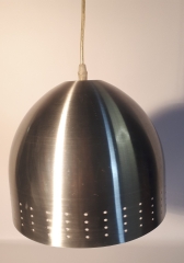 Lampa wisząca 1 płomienna metalowa kopuła E27 BRILUX