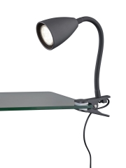 Lampa biurkowa Wanda 202620132 czarna TRIO