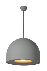 AKRON Lampa wisząca Ø 50cm E27 szara 20421/01/36 Lucide