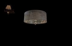 Lampa plafon 3 płomienny TESA mini srebrny Sinus 1328X