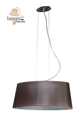 Lampa żyrandol 2 płomienny ELIPSE duży beżowy Sinus MD1335L/161