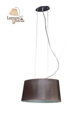 Lampa żyrandol 2 płomienny ELIPSE mały beżowy Sinus MD1335S/161