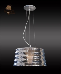 Lampa zwis pojedynczy LULU transparent mały Sinus P6027-1-350