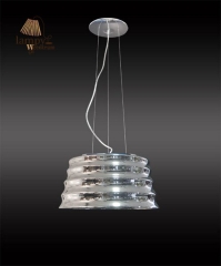 Lampa zwis pojedynczy LULU chrom mały Sinus P6027-1-350