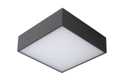 ROXANE Lampa plafon LED 10W IP54 antracyt 27816/10/29 Lucide