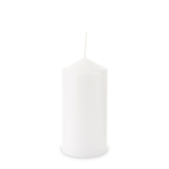 Pl Stump Candle 120/60 White 090 Bispol 106146