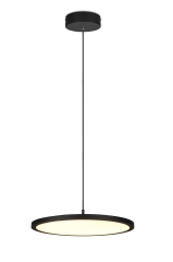 TRAY Lampa wisząca LED Ø 40cm 29W 3000K czarny 340910132 TRIO