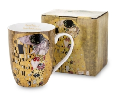 Kubek Pocałunek Gustav Klimt porcelana 400ml 142194 Art-Pol