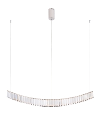 SAPHIR Lampa wisząca kryształowa LED 13W 3000K dł. 100cm MAXLIGHT P0392
