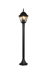 Livenza Lampa stojąca zewnętrzna H 100cm E27 czarna  405760132 Trio