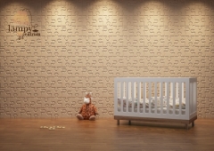 Panel dekoracyjny PUZZLE Dunes o kształcie ułożonych puzzli