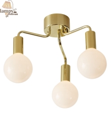 HISTORY 3 flame chandelier lamp golden Markslojd 105774