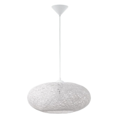 Single overhang lamp CAMPILO white EGLO 93373