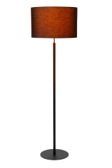 Maya Lampa podłogowa z abażurem H 150cm E27 czarna 45709/81/30 Lucide