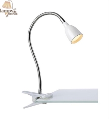 TULIP LED desk lamp with white clip Markslojd 106091