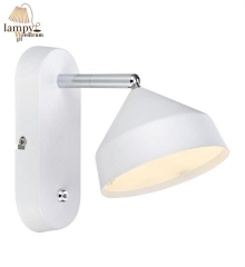 LED wall lamp with dimmer TRATT white Markslojd 105801