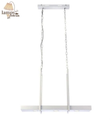 3 flame LED chandelier lamp with shelf TRAY white Markslojd 106124