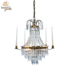 Lamp chandelier 3 flame KRAGEHOLM patina Markslojd 100602