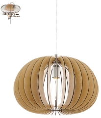 Single overhang lamp COSSANO maple 45cm EGLO 94767