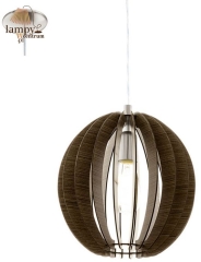 Lampa zwis pojedynczy COSSANO brązowy 30cm EGLO 94635