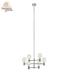 Lamp chandelier 6 flame CAPITAL chrome Markslojd 106419