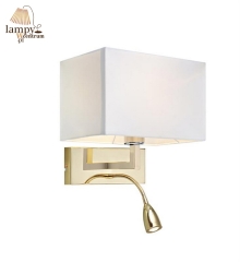 Wall lamp with arm SAVOY LED gold satin Markslojd 106308