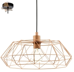 Single overhang lamp CARLTON 2 copper VINTAGE EGLO 49488