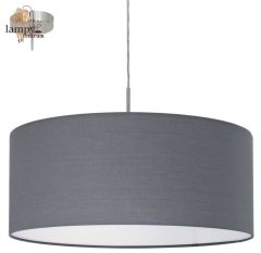 Single overhang lamp PASTERI gray large EGLO 31577