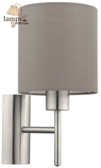 Wall lamp PASTERI taupe EGLO 94925
