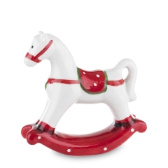 Figurka Koń na Biegunach ceramika 141488 Art-Pol