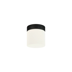 Lampa plafon CAYO  1xG9 IP44 kolor czarny Nowodvorski 8055