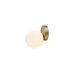 Lampa kinkiet ICE BALL  1xG9 IP44 kolor antyczny mosiądz Nowodvorski 8126