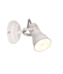 STEAM Lampa kinkiet reflektor E14 biały 813400127 TRIO