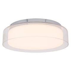 Lampa plafon PAN LED M  xLED IP44 kolor chrom Nowodvorski 8174