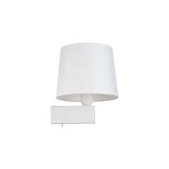 Lampa kinkiet CHILLIN  1xE27 IP20 kolor biały Nowodvorski 8201