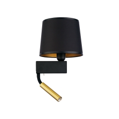 Lampa kinkiet CHILLIN  2xE27, G9 IP20 kolor czarno-złoty Nowodvorski 8213