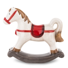 Figurka Koń na Biegunach ceramika 132153 Art-Pol