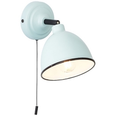 Telio lampa kinkiet regulowany z włącznikiem 1 płom. niebieski Brilliant 97002/40