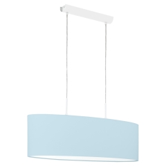 Pasteri-P hanging lamp 22x75 cm blue Eglo 97387