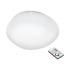SILERAS-A Lampa plafon LED z pilotem 24W 2700-6500K  biała EGLO 98227