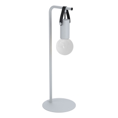 APRICALE lampa stołowa 1 płom. biały/czarny EGLO 98284