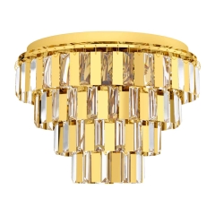ERSEKA Lampa plafon kryształowy Ø 48,5cm 7 płom. złota EGLO 99096