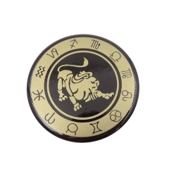 Leo - zodiac sign - magnet; enameled metal